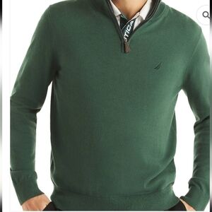 Nautica Men's Vibrant Blue Crewneck Sweater